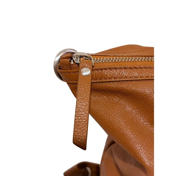 Genicci Leather Backpack Tablet Compartment Adjustable Convertible 100% Leather - Picture 5 of 16